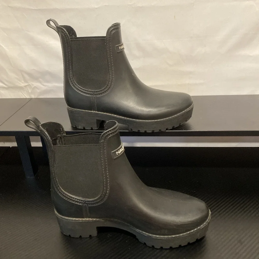 Nautica‎ Ankle Rain Snow Chelsea Boot Winter Waterproof Bootie Women's Size 6